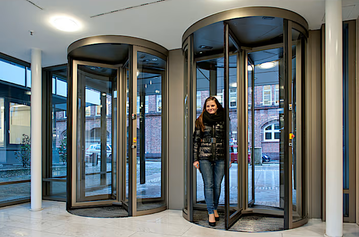 Portes tournantes